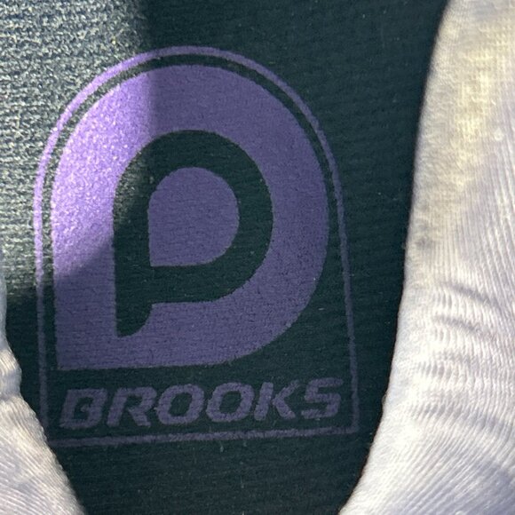 Brooks Pure Grit 5 Womens Size 6 Trail Running Shoes Hiking Sneakers Blue Purple - Picture 11 of 12